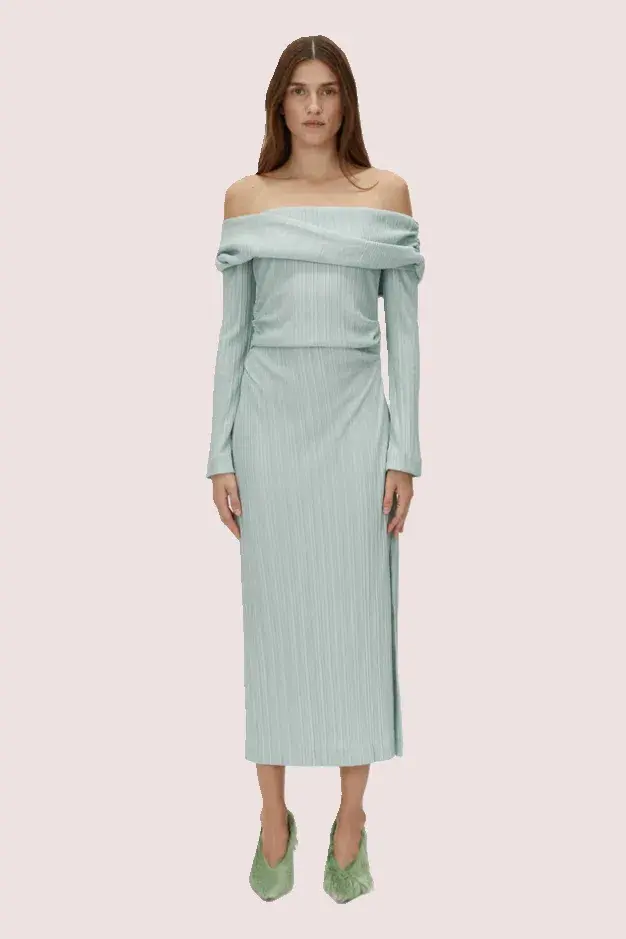 Camilla and Marc Shaw Dress Dusty Mint Size 14 - Image 1