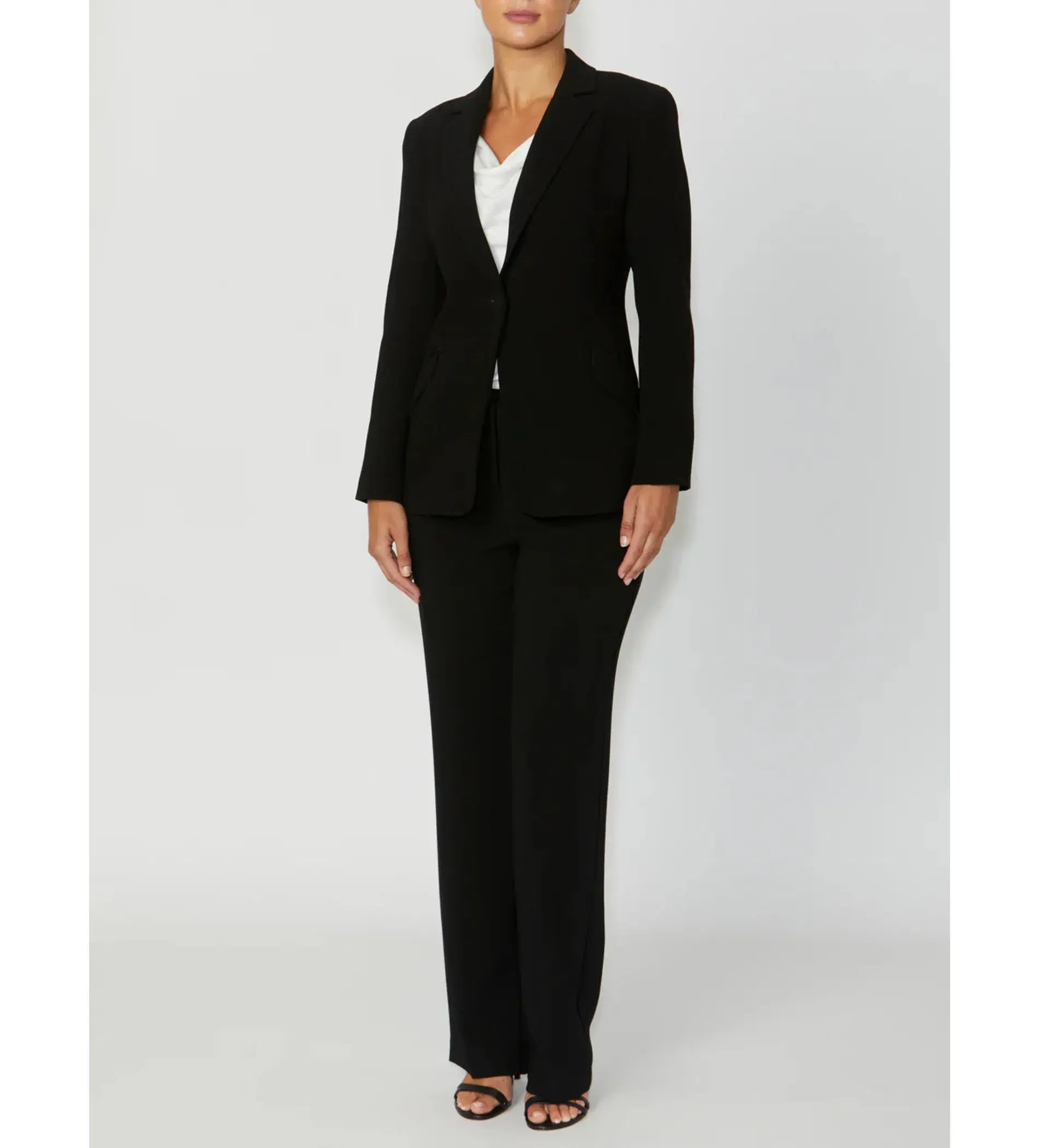 Anthea Crawford Lola Jacket Black Size AU 8 - Image 1