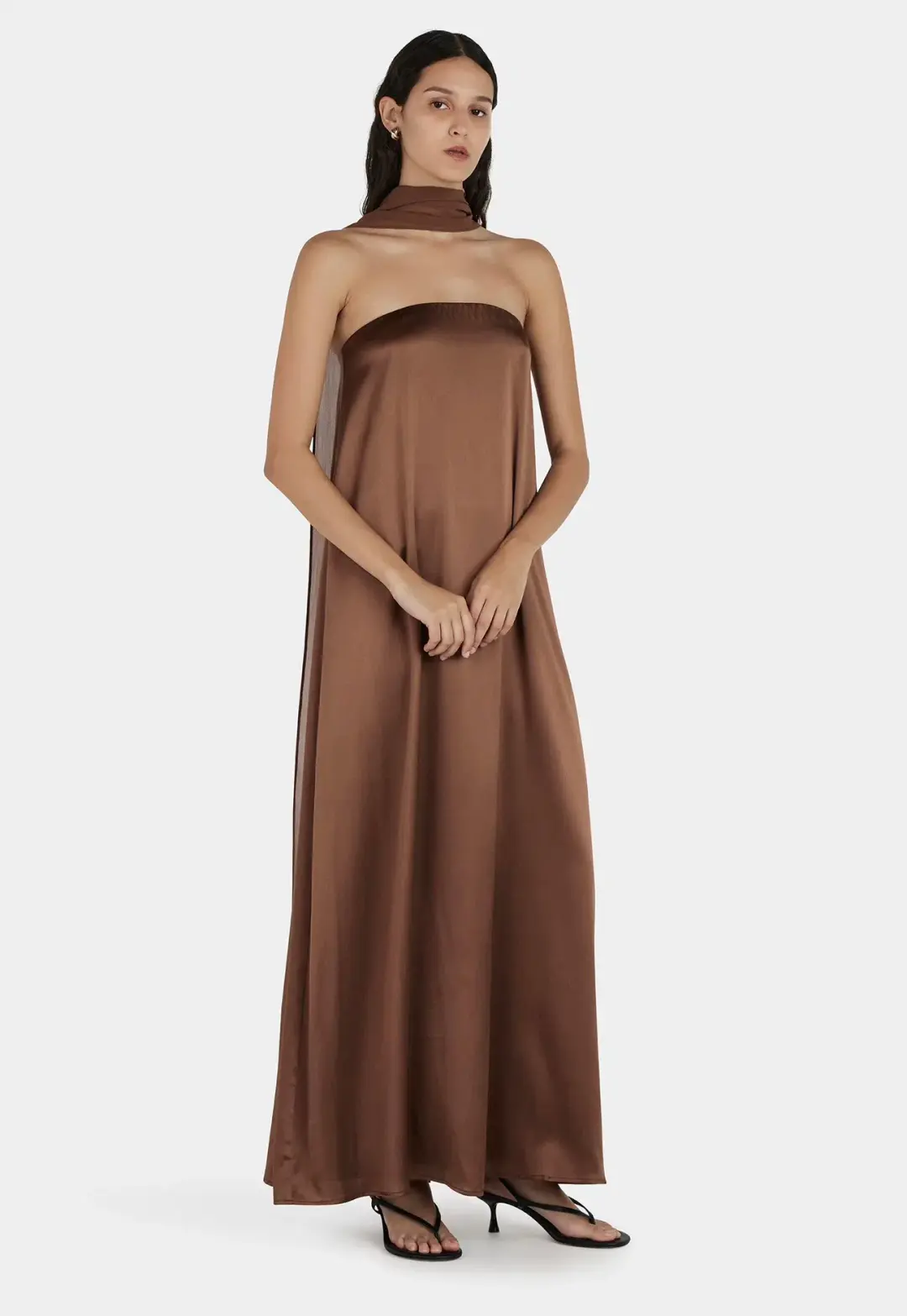 Hansen & Gretal Ischia Dress Biscuit Size S/AU 8 for rent on The Volte - main image