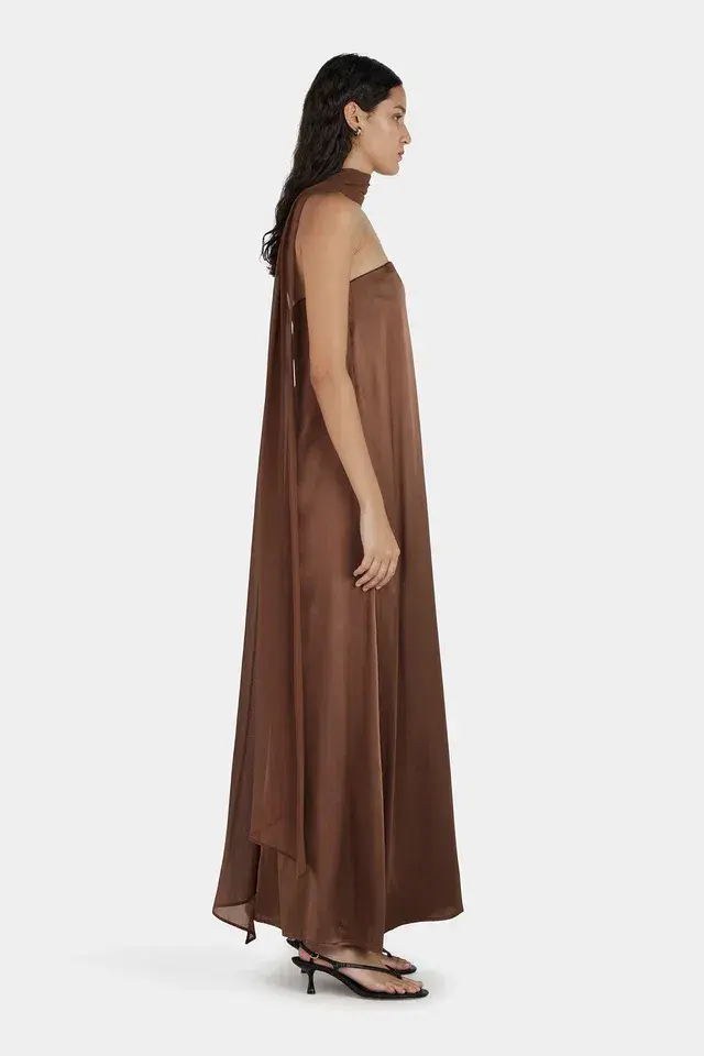 Hansen & Gretal Ischia Dress Biscuit Size S/AU 8 - Image 3