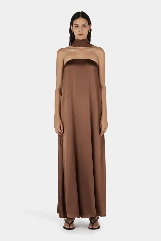 Hansen & Gretal Ischia Dress Biscuit Size S/AU 8 - Image 1