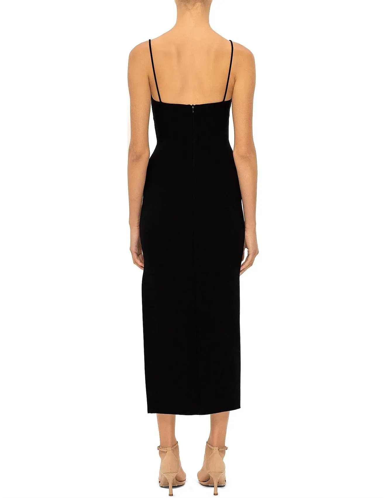 Bec & Bridge Ivy Midi Dress Black Size 10 - Image 2