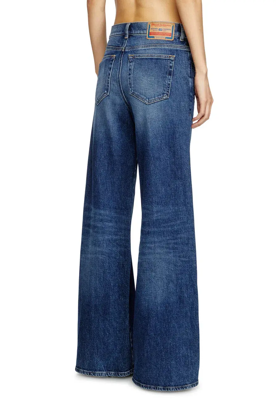 Diesel 1978 D-Akemi Blue Trousers Size 12/M - Image 2