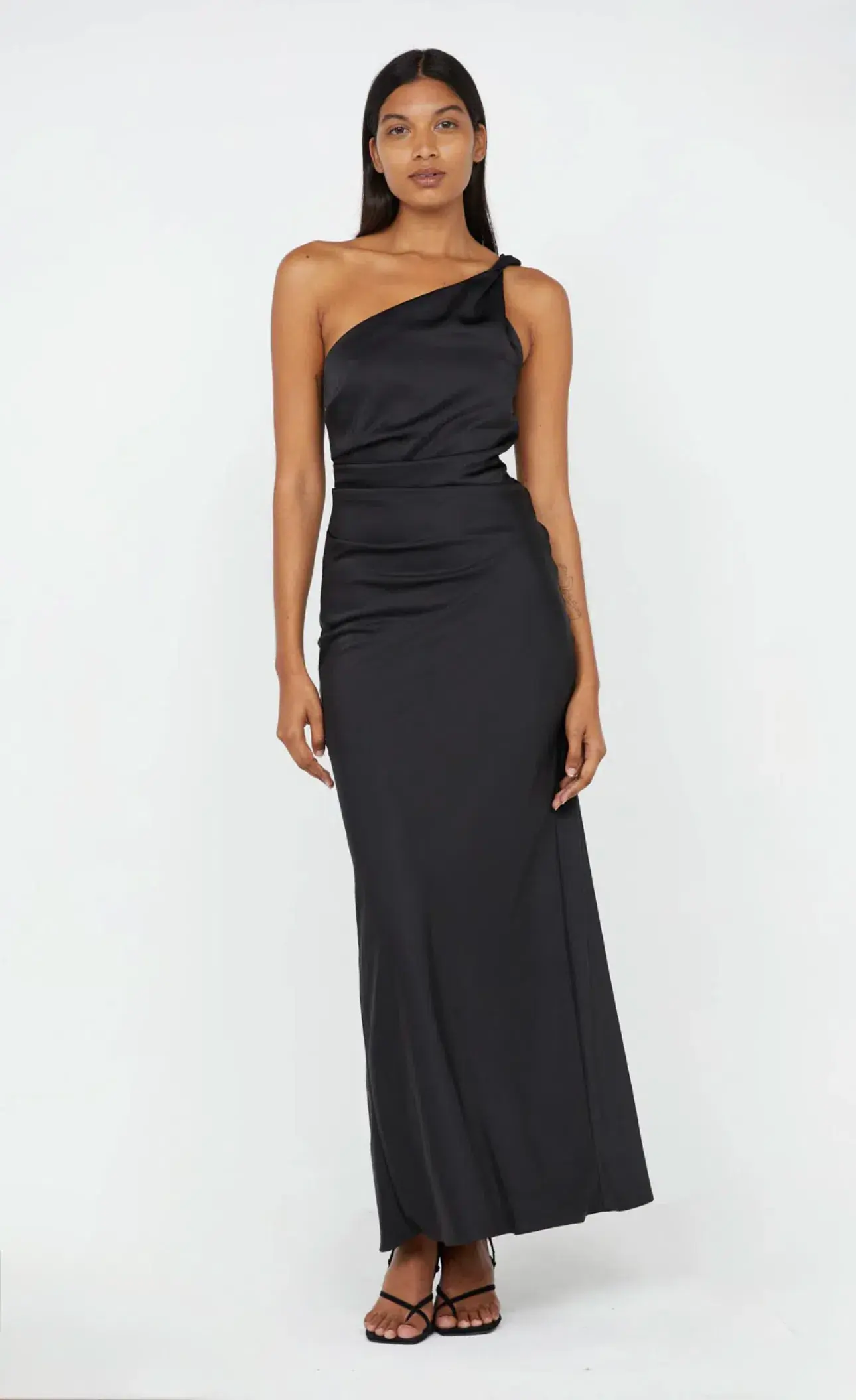 Bec & Bridge Lunetta Asym Maxi Dress Black Size 12 - Image 1
