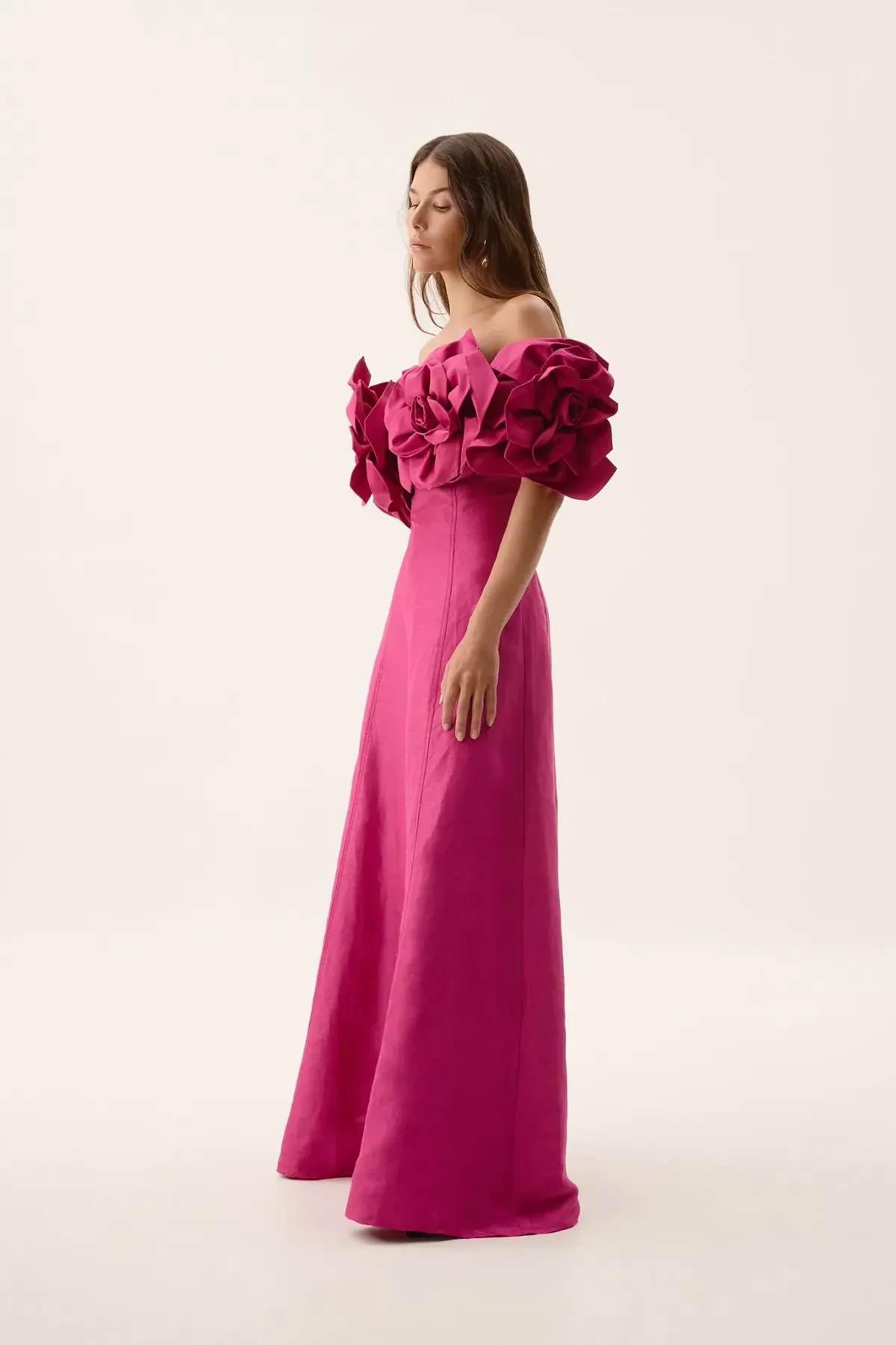 Aje Etta Gown Magenta Size AU 8 - Image 2