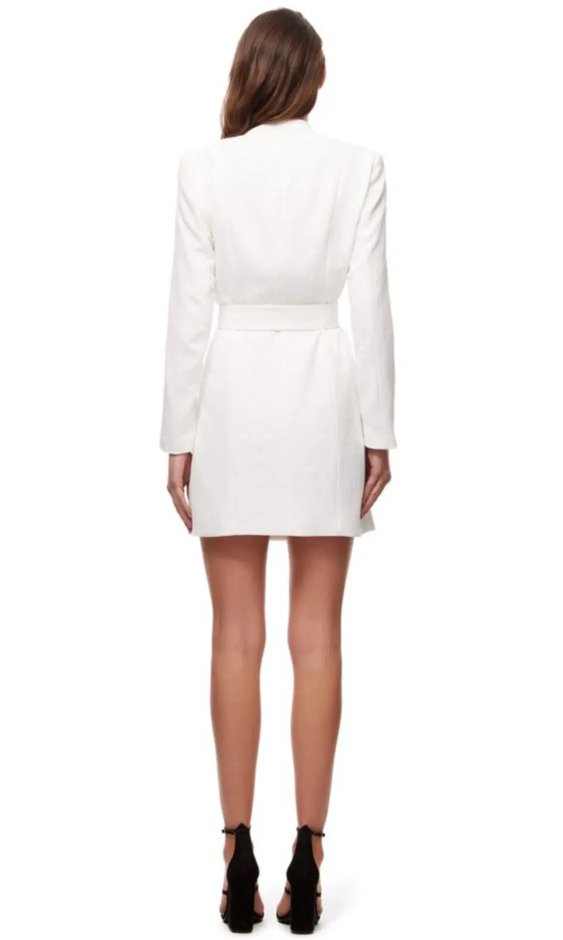 Kookai Edwina Blazer Dress White Size 36 - Image 2