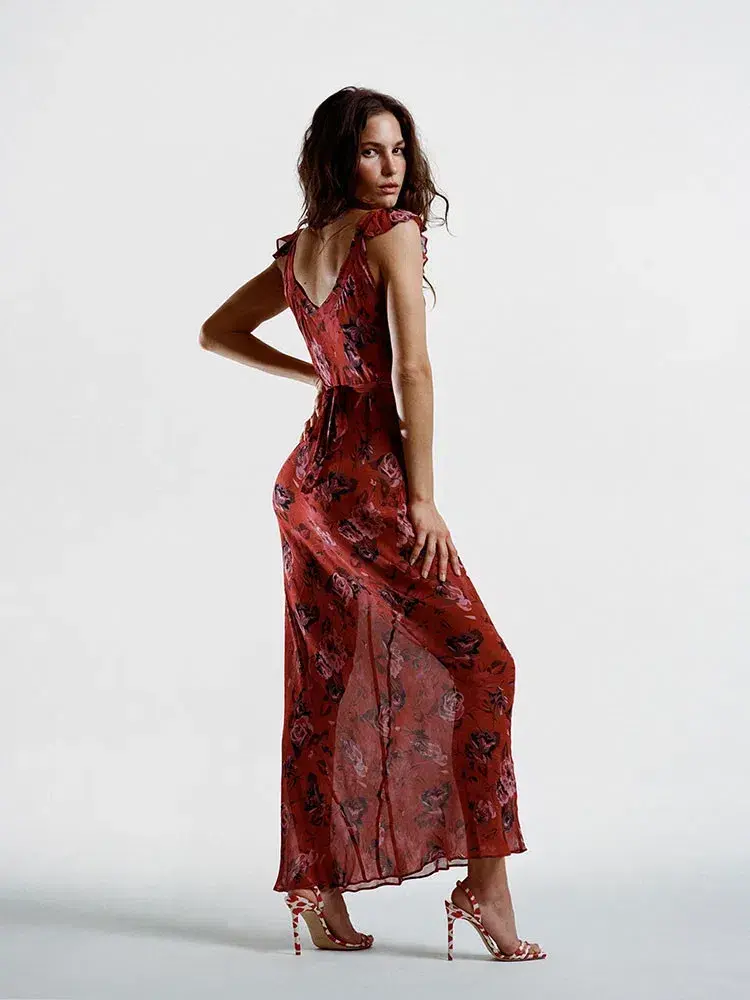 Realisation Par The Lila Dress Rosa Size AU 6 - Image 3