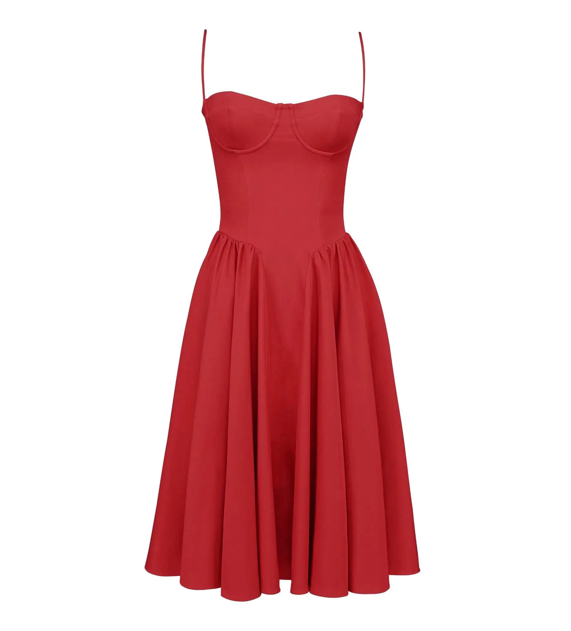 House of CB Samaria Midi Dress Red Size XS / Size 6 - Image 7