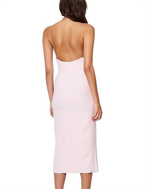 Bec & Bridge Cindy Midi Dress Pink Size 10 - Image 3