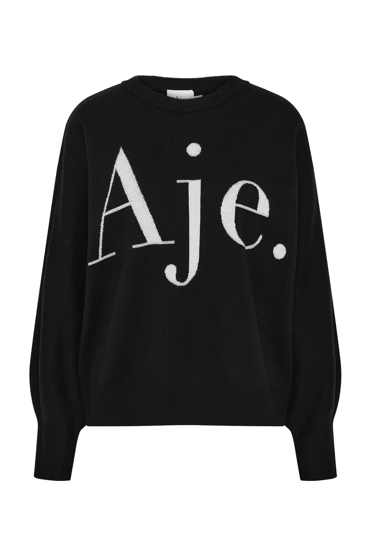Arden Logo Knit Black Ivory Size AU  - Image 2