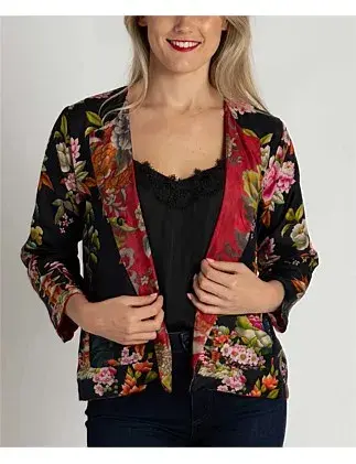 Johnny Was Ruby Jacket - Ryuu Vintage Size 12/L for rent on The Volte - main image