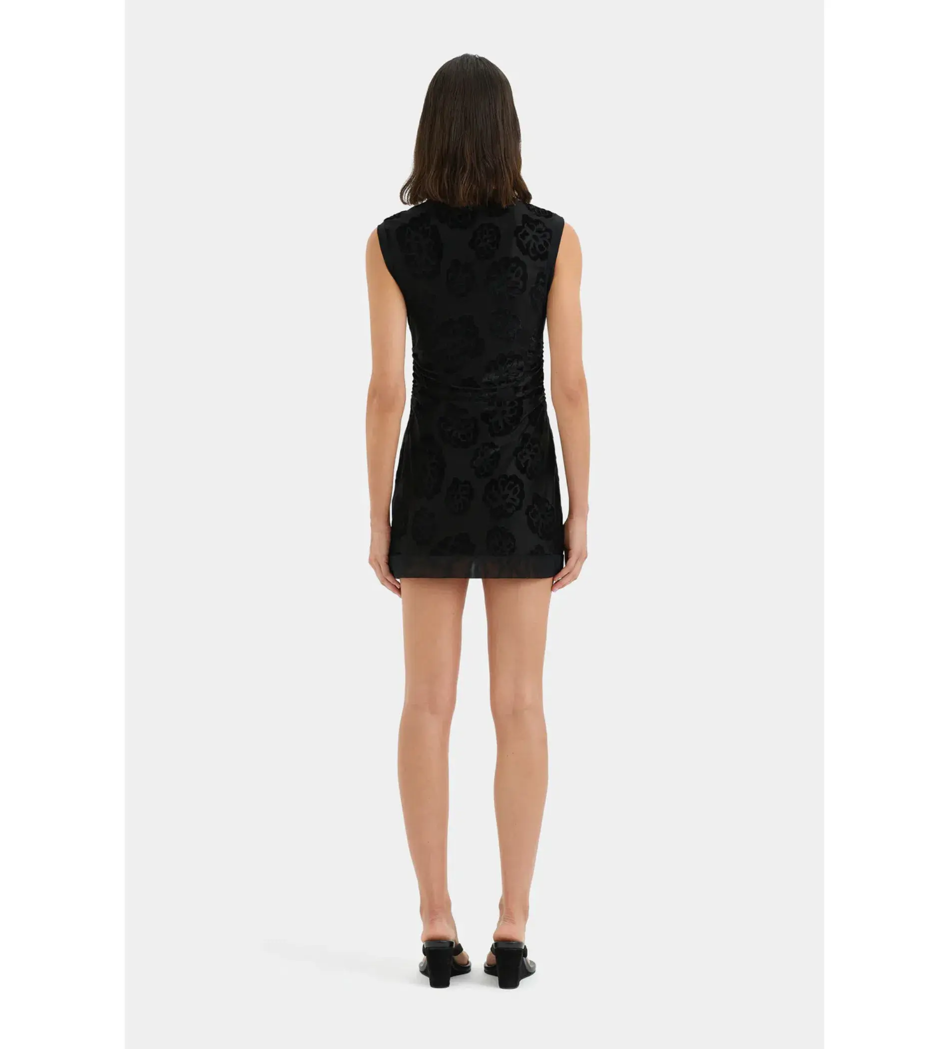 Sir the Label Vittoria Mini Dress Midnight Floral Size 8  - Image 4