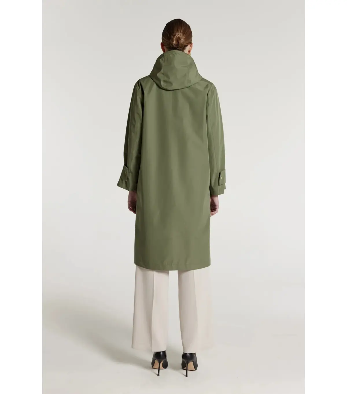 Perri Cutten Highlands Raincoat Moss Size  - Image 4