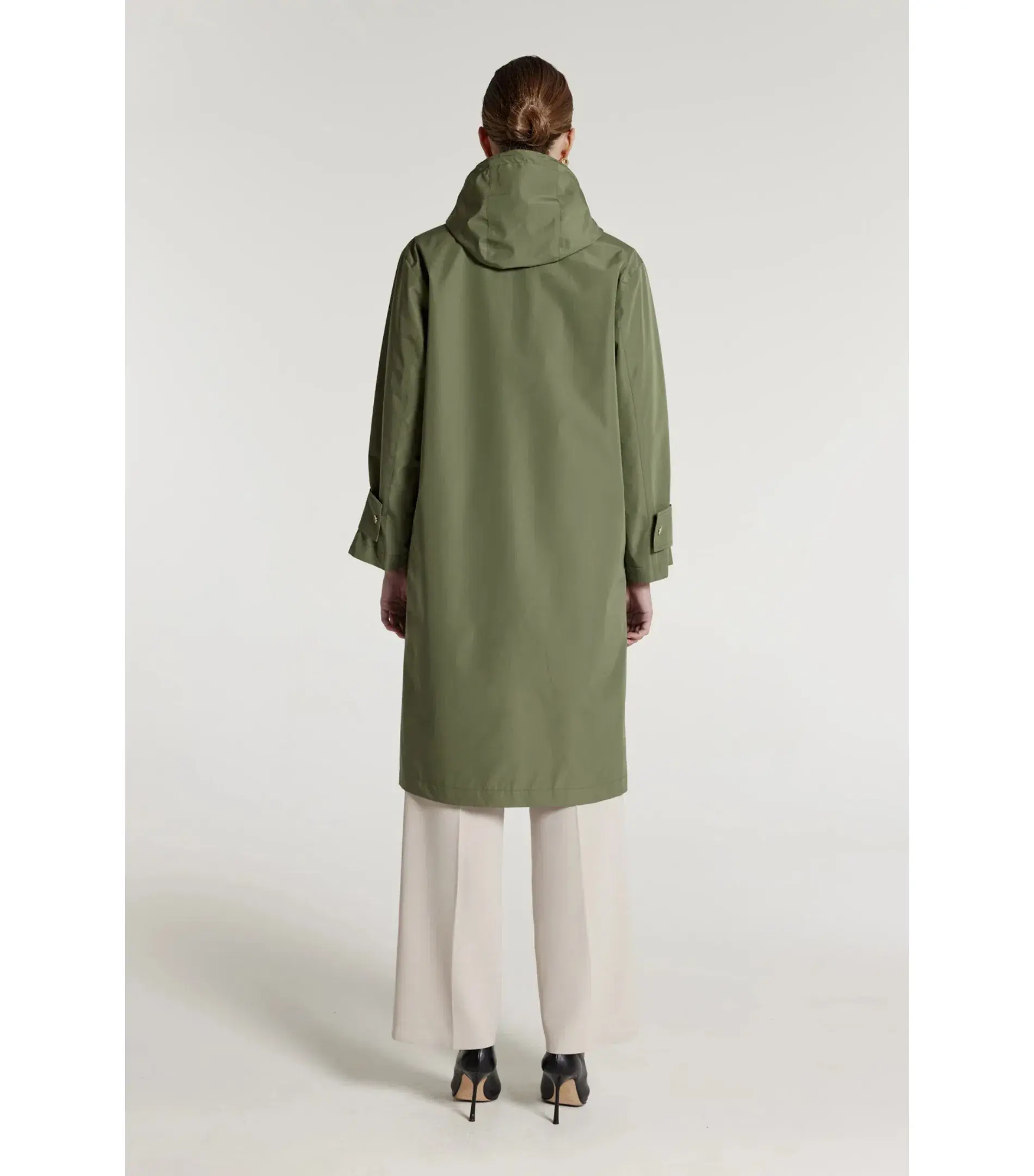 Perri Cutten Highlands Raincoat Moss Size  - Image 4