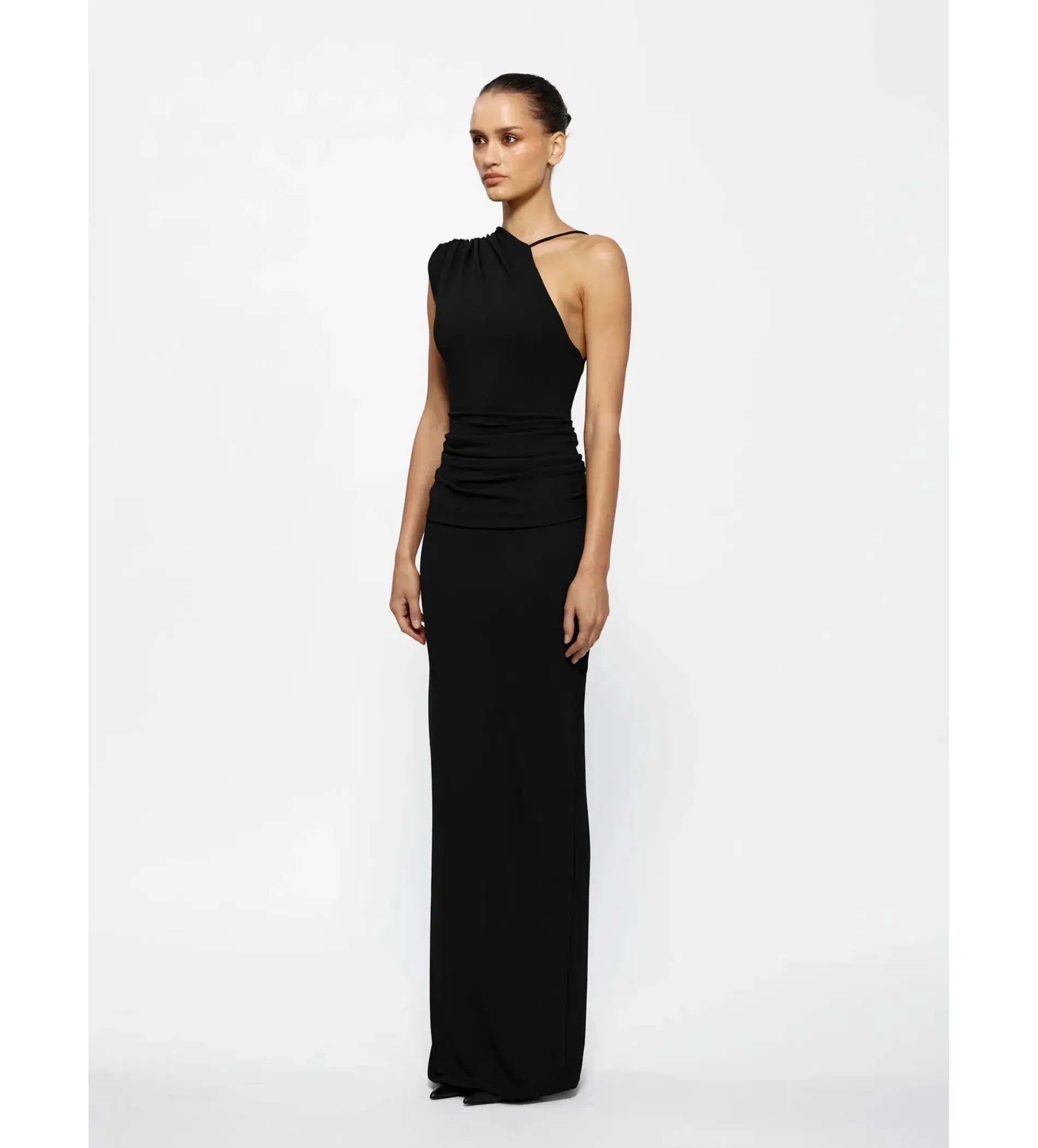 Effie Kats Greer Gown Black Size 8 - Image 2