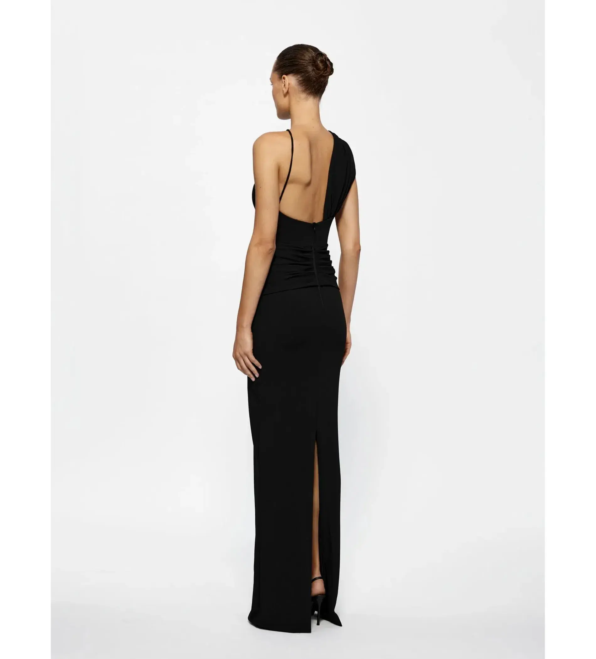 Effie Kats Greer Gown Black Size 8 - Image 3