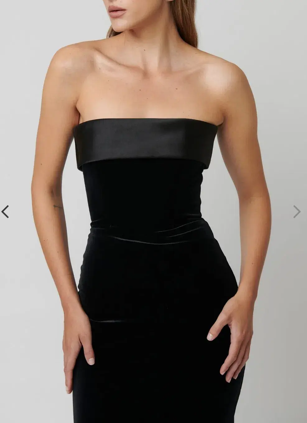 Effie Kats Monroe Gown Black Size 10 - Image 3