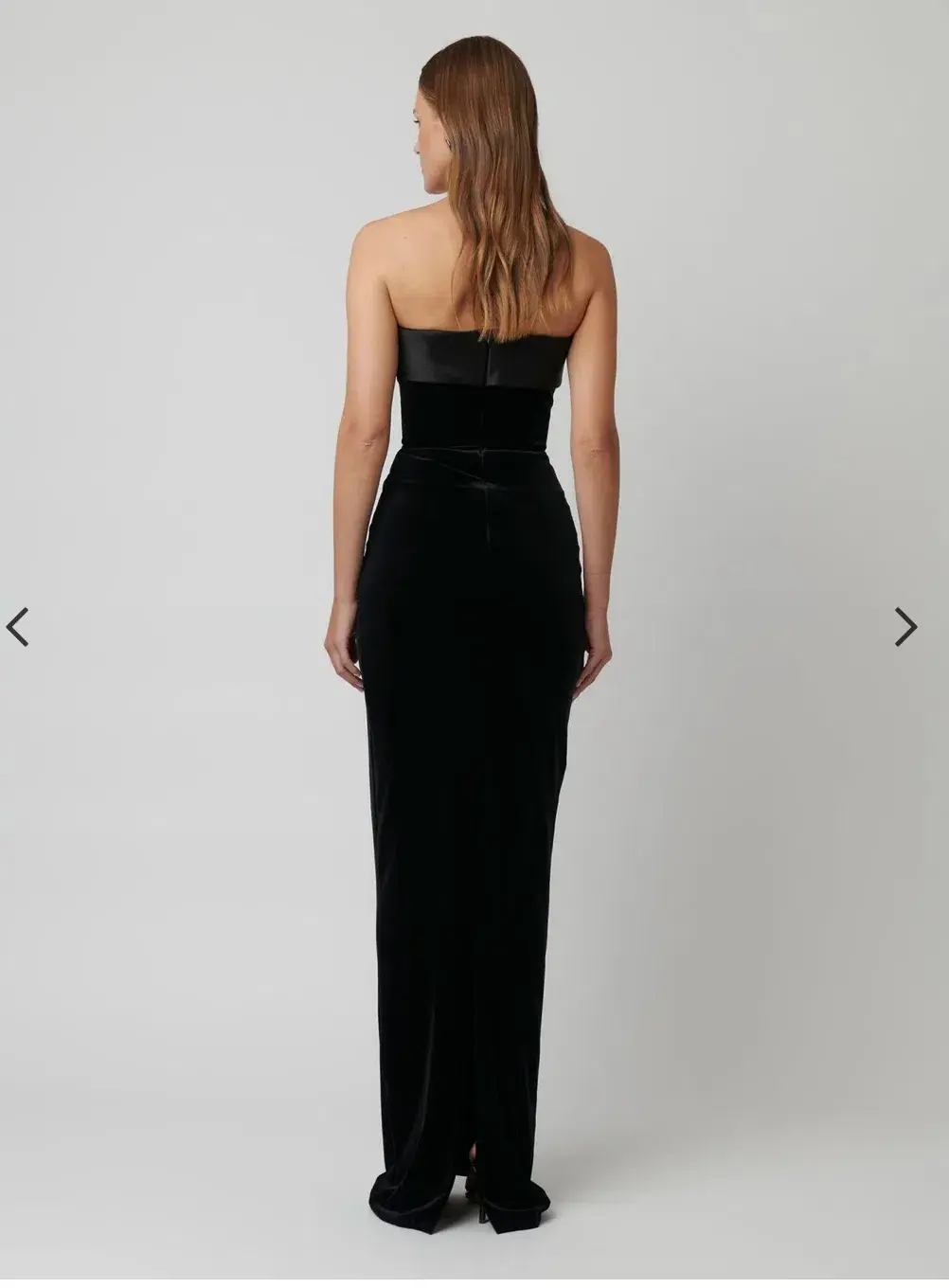 Effie Kats Monroe Gown Black Size 10 for rent on The Volte - main image