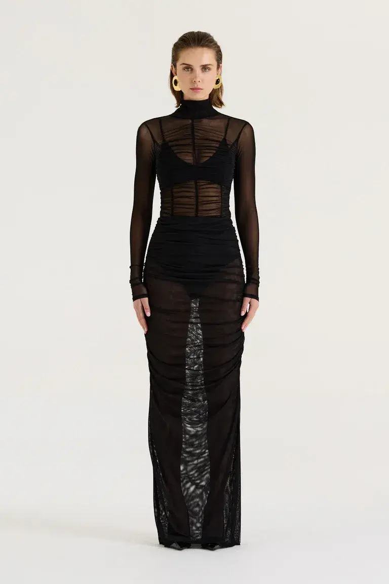 Henne Natasha skirt & Blair Bodysuit in Black Size 8 - Image 1