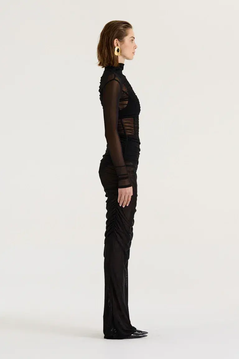 Henne Natasha skirt & Blair Bodysuit in Black Size 8 - Image 2