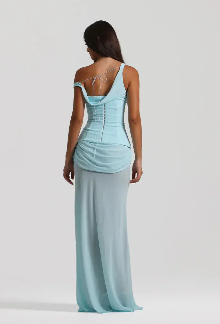 Natalie Rolt Cadence Gown Blue Size AU 8 - Image 2