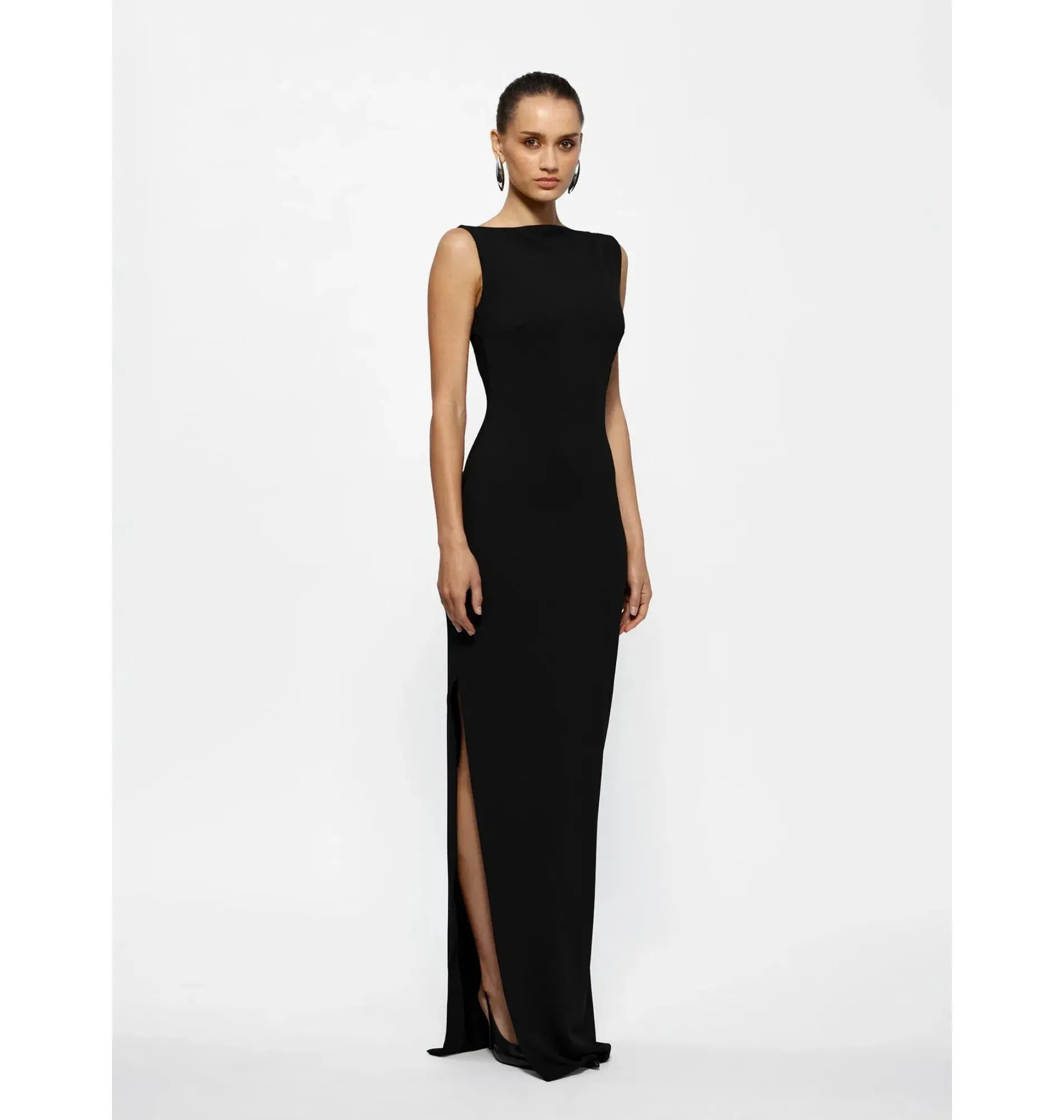 Effie Kats Aisha Maxi Gown Black Size S / AU 8 - Image 2