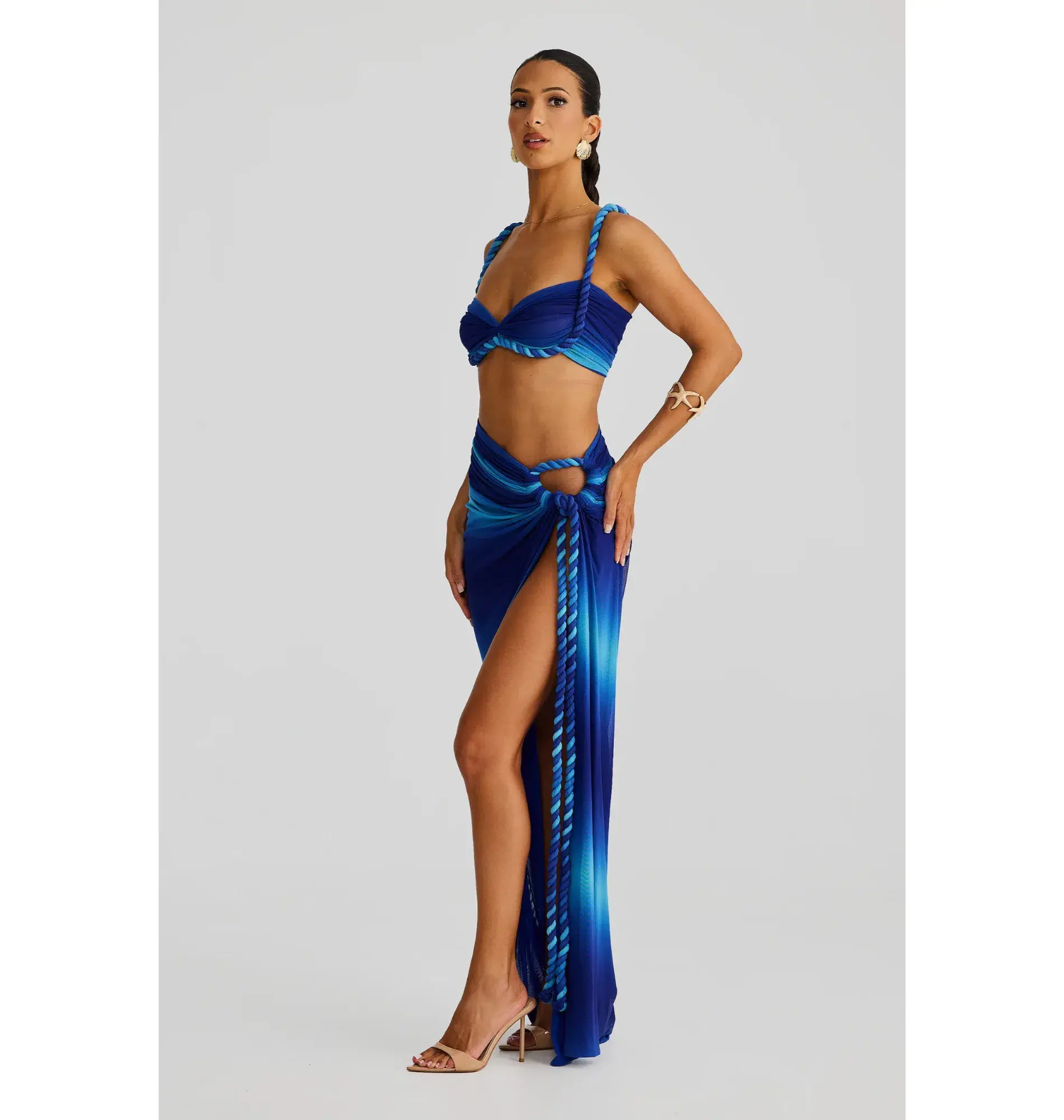 Melani The Label Saira Set Blue Ombre Size 8 - Image 2