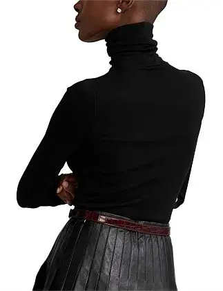 Ralph Lauren Stretch Ribbed Turtleneck Size 4/XS for rent on The Volte - main image