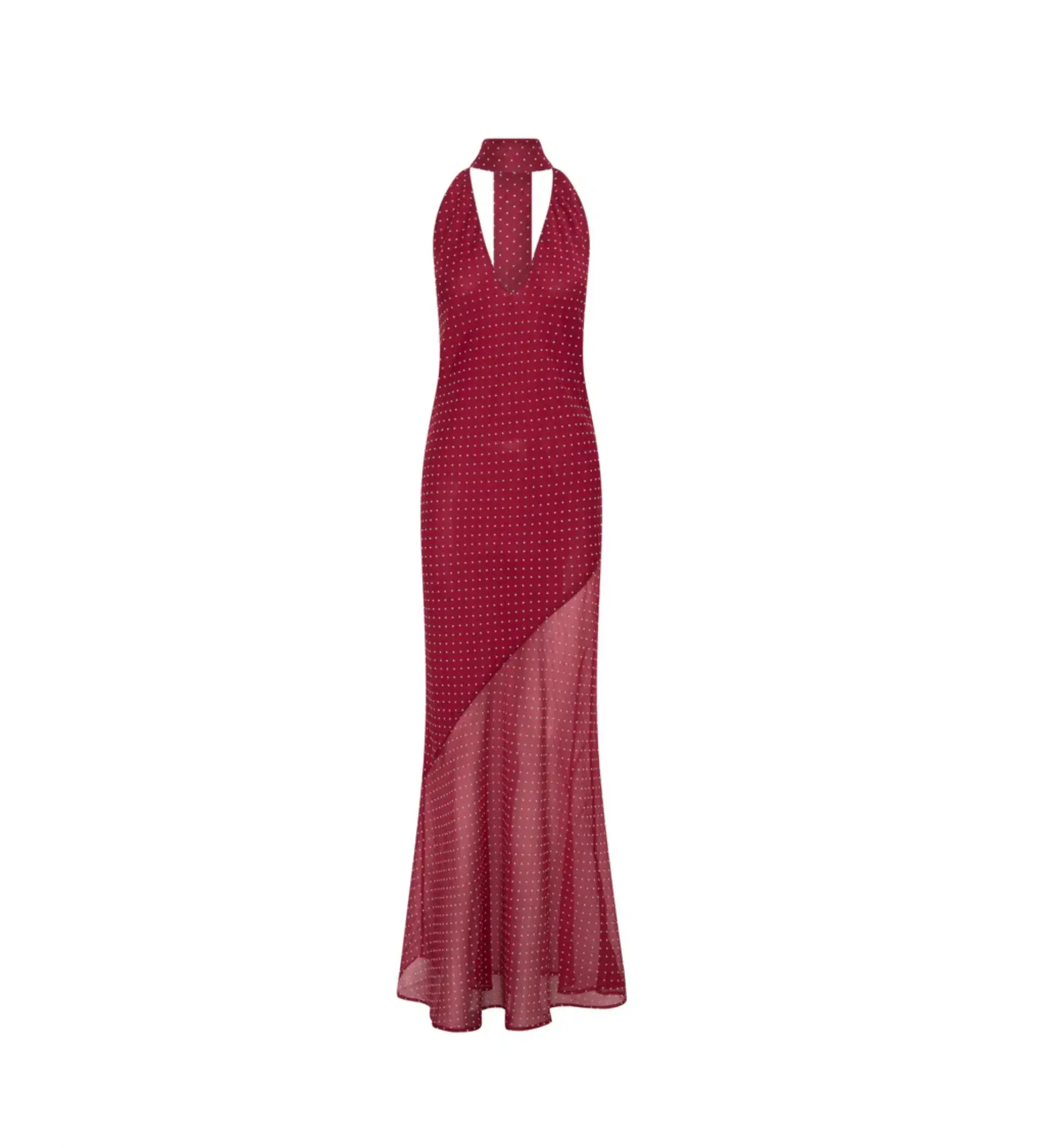 I am Delilah Jasmine Maxi Dress in  Wine Size AU 8 - Image 4
