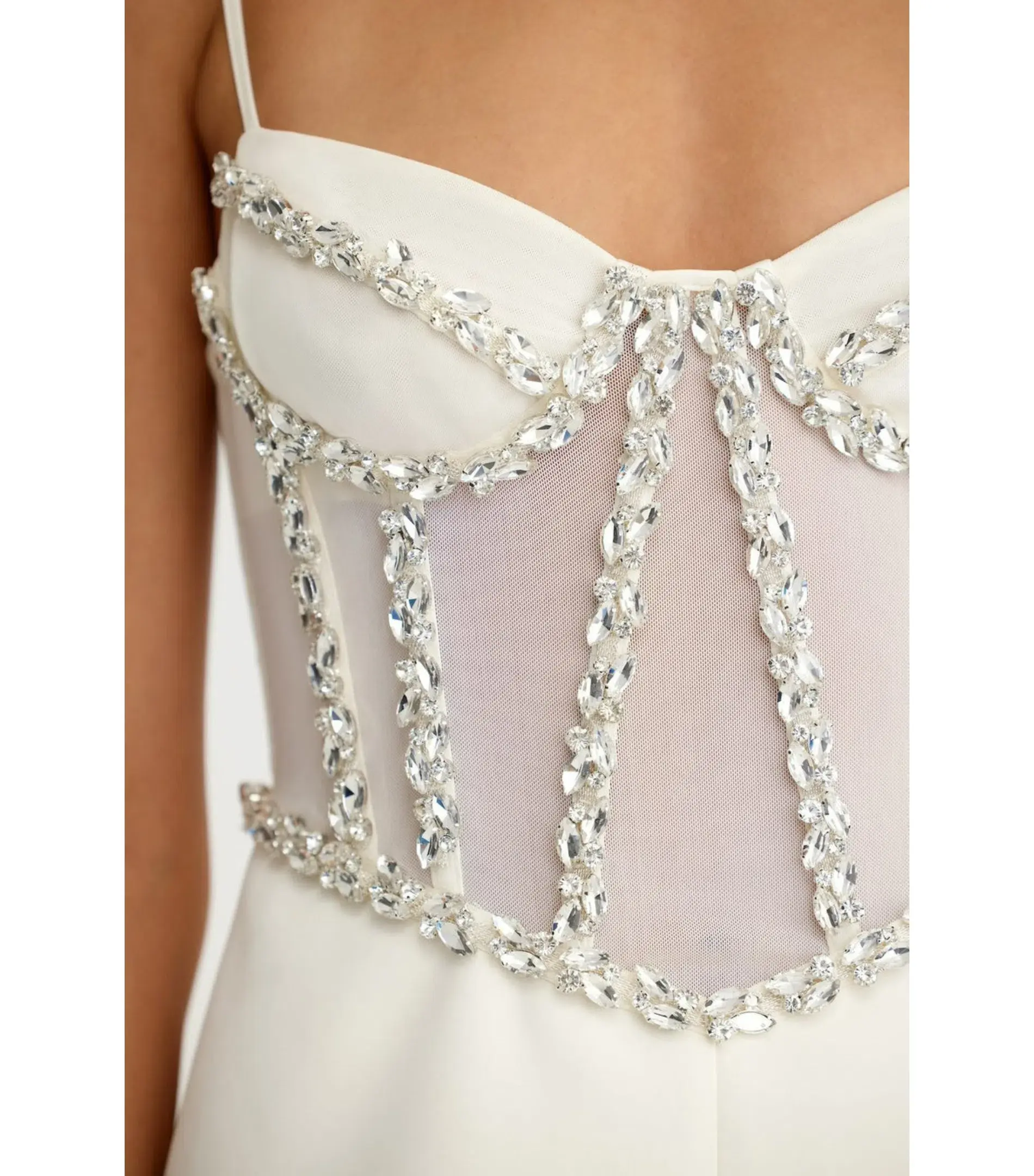 Significant Other Kimberley Micro Mini Dress Ivory Size AU 12 - Image 3