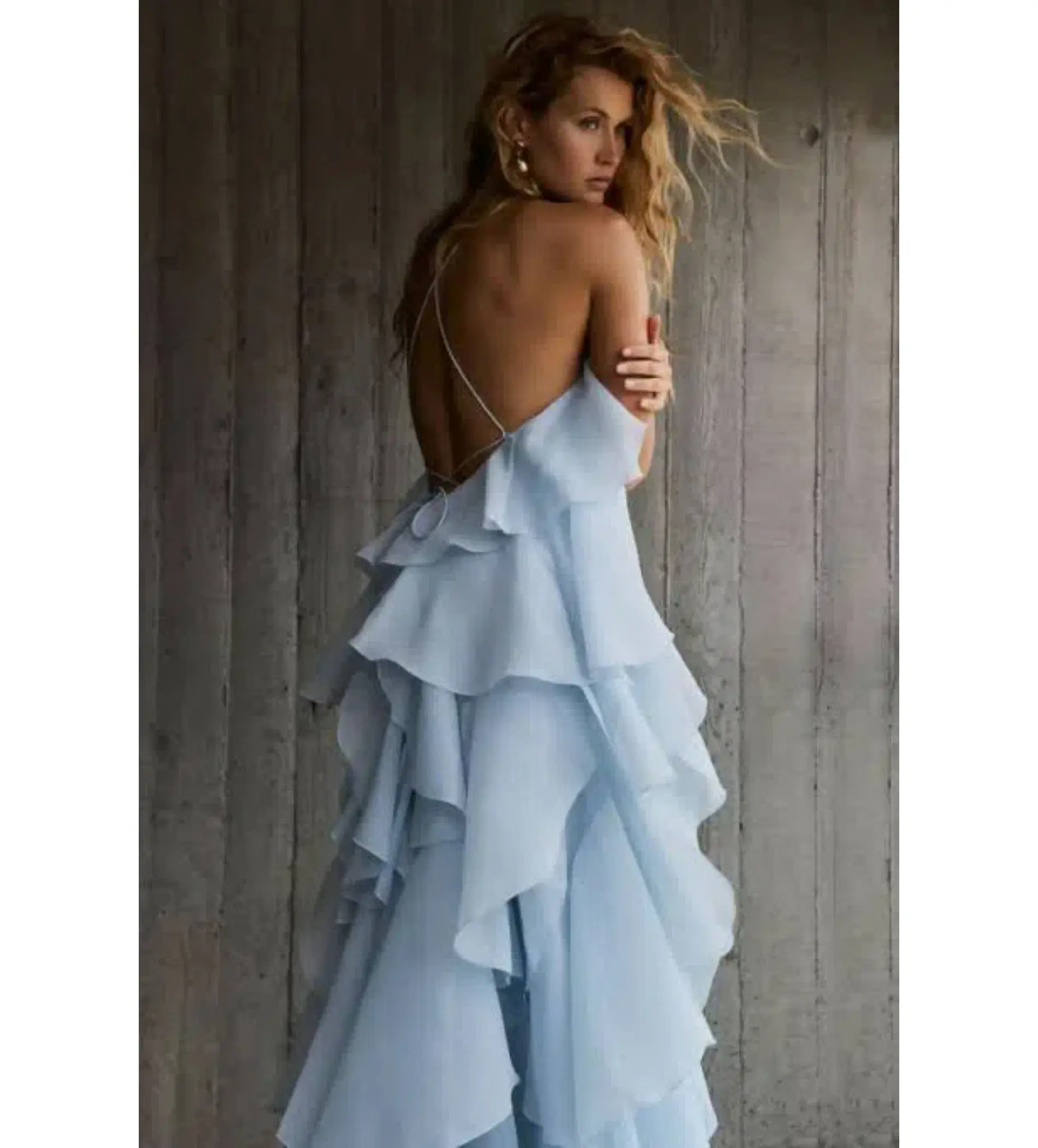 Aje Pandorea Layered Maxi Dress size 8  - Image 4