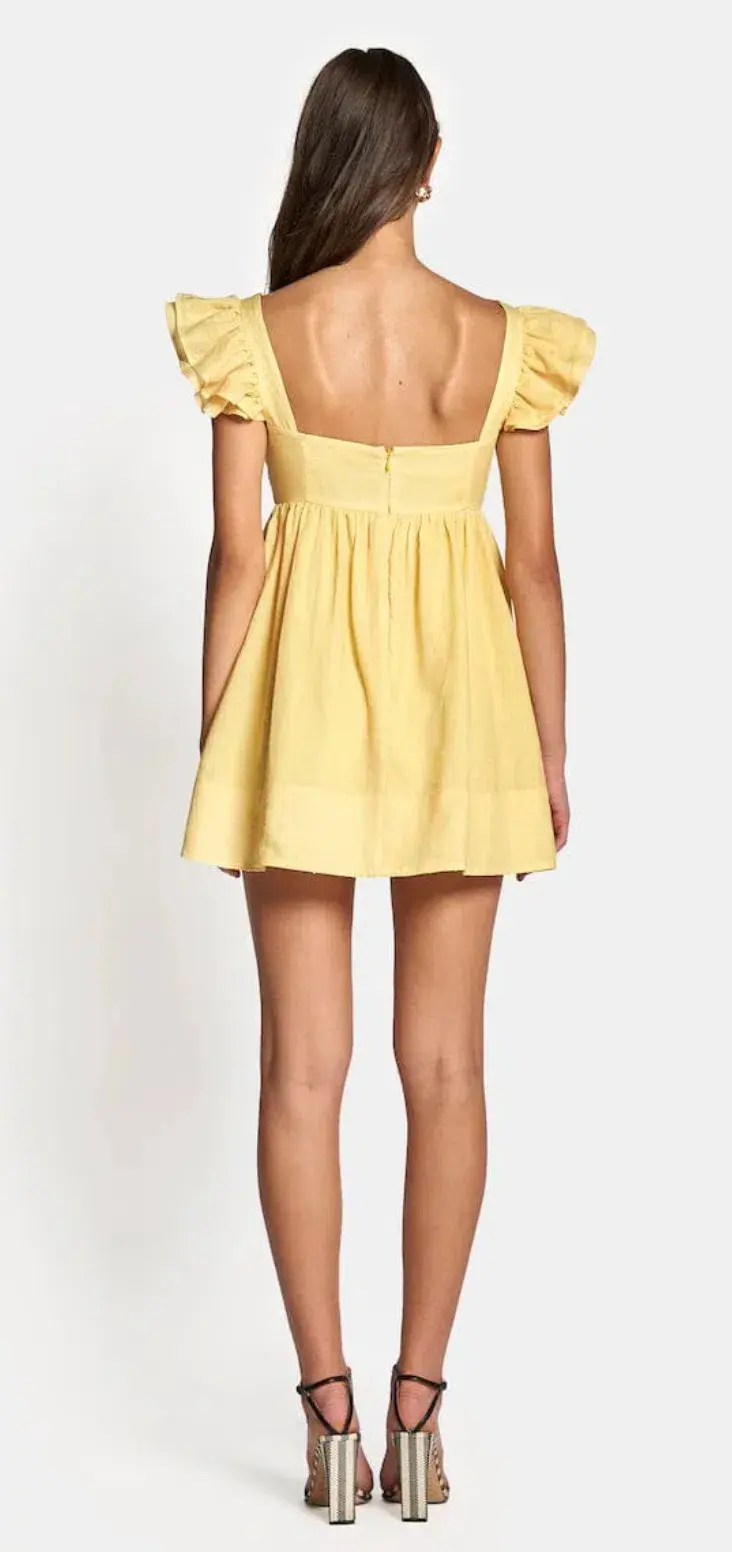 Sofia the Label Luna Baby Dress Yellow Size 8  - Image 3