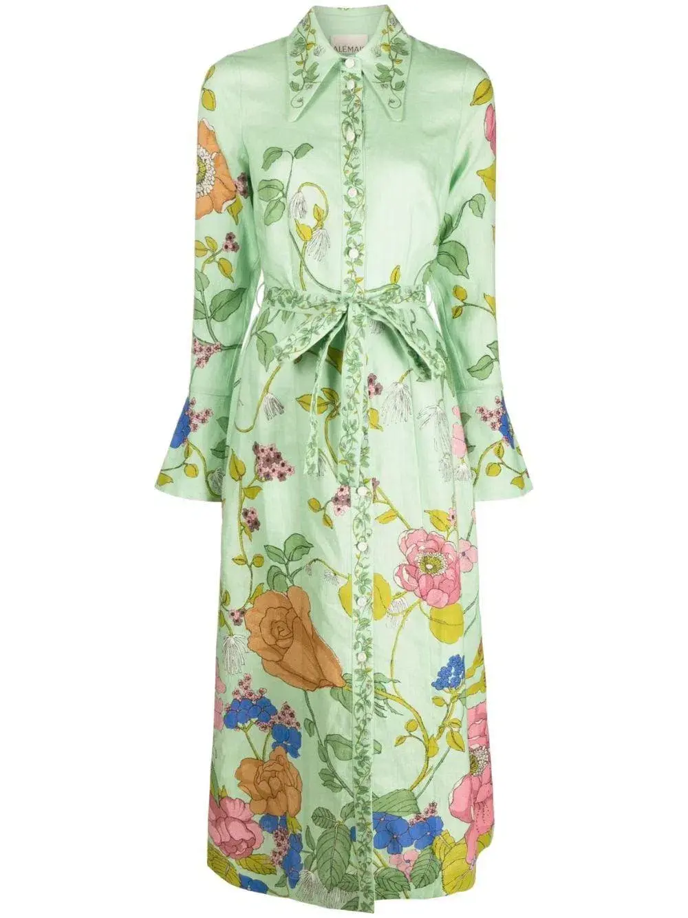 Alemais Olivia Shirtdress Midi Dress Size 8 - Image 2
