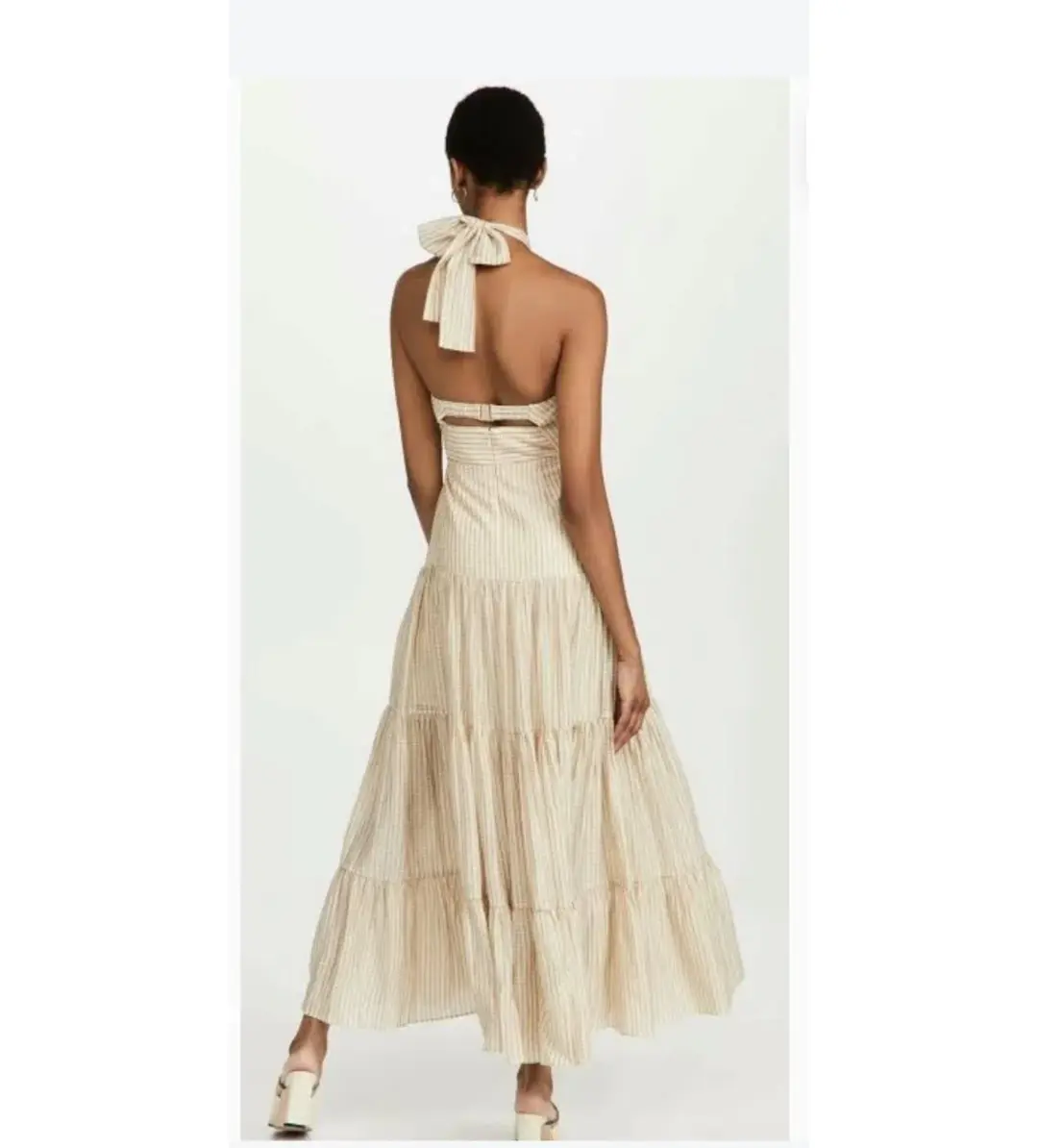 Significant Other Tuscany Maxi Dress Cream Size 10 for rent on The Volte - main image