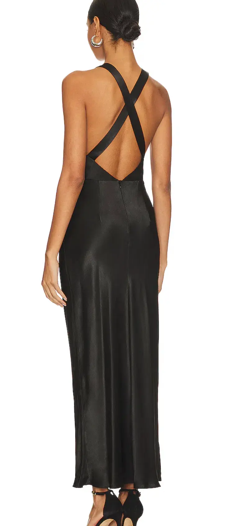 Shona Joy Camille Lace Dress Black Size AU 8 - Image 3
