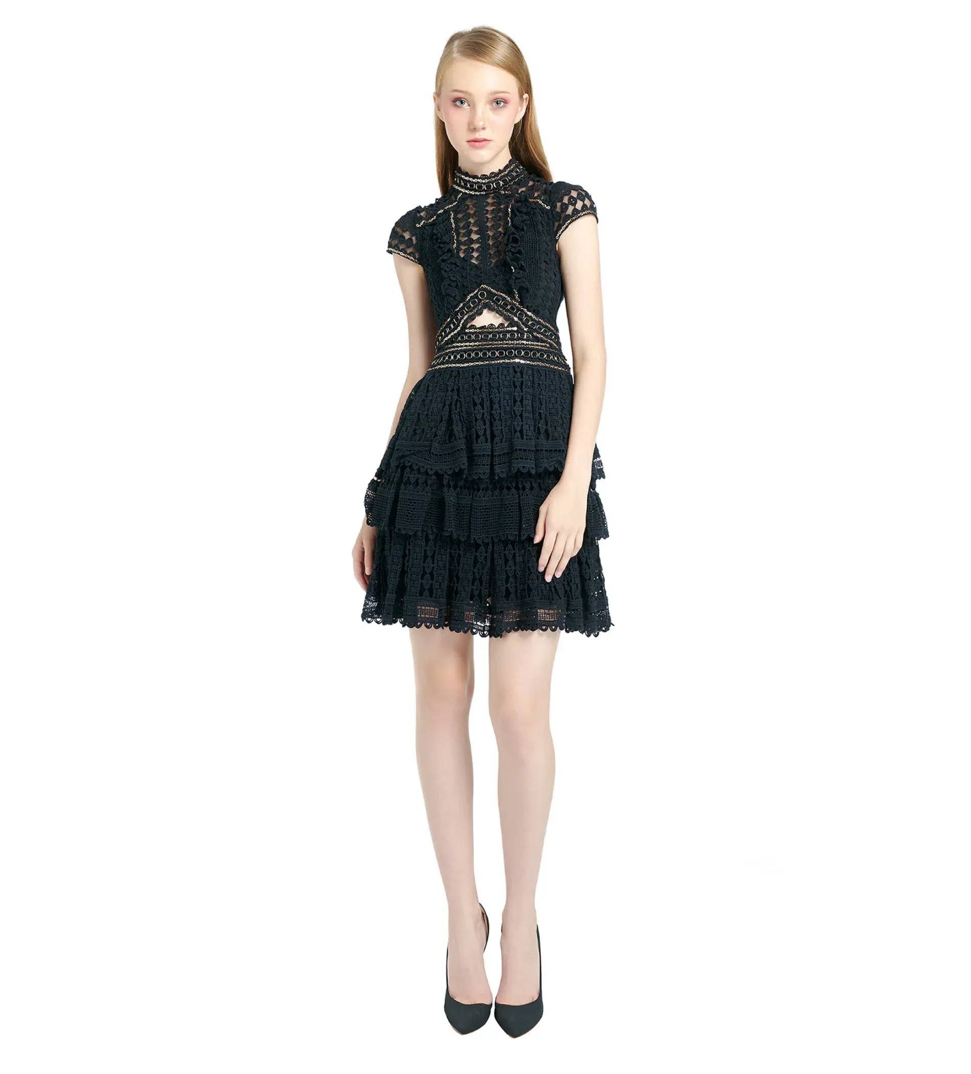 Thurley Tropic Of Capricorn Dress Black in Size 8 - Image 1