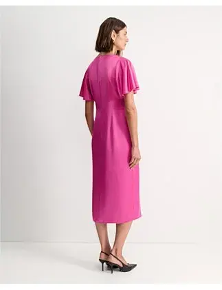 SPORTSCRAFT HARLOW RUFFLE MIDI DRESS SIZE 12/M for rent on The Volte - main image