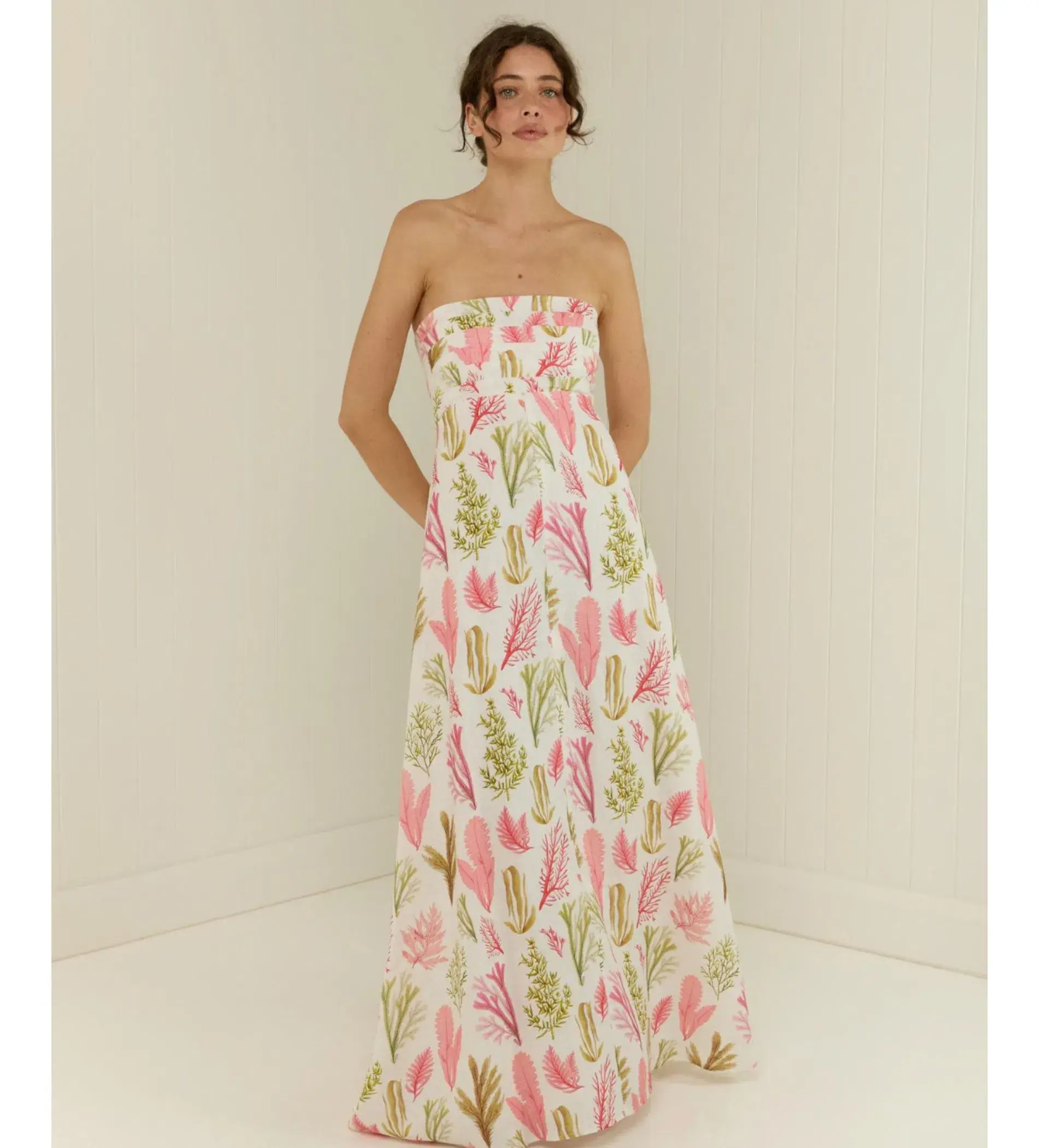 Palm Noosa Primrose Maxi Dress Floral Size 12 - Image 2