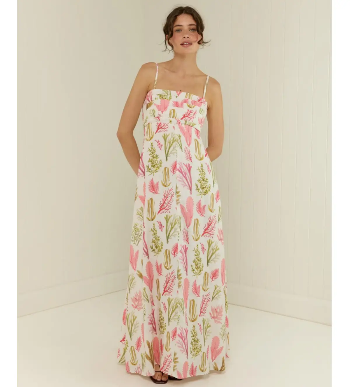 Palm Noosa Primrose Maxi Dress Floral Size 12 - Image 1
