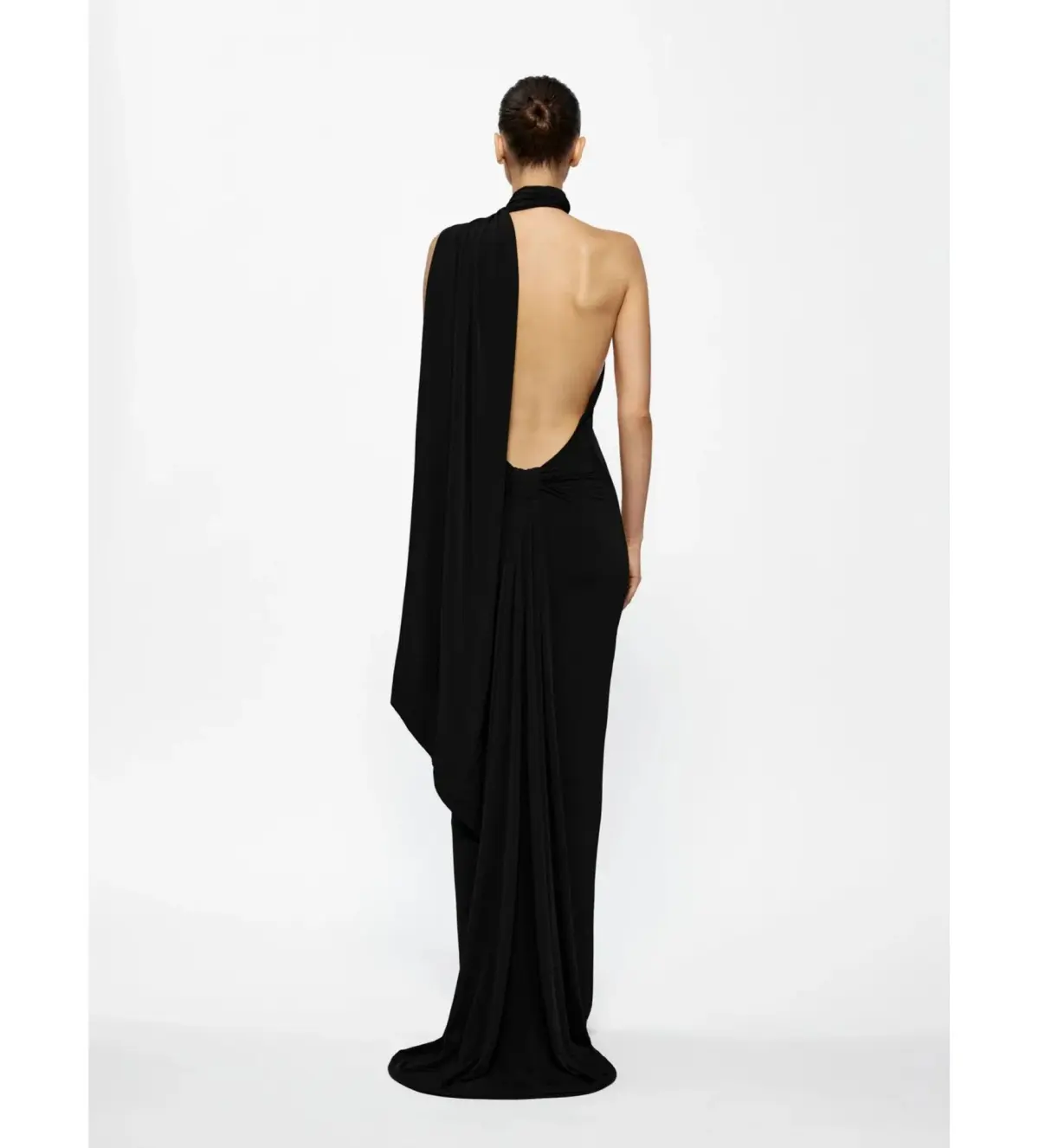 Effie Kats Haven Maxi Dress Black Size S/AU 8 - Image 3