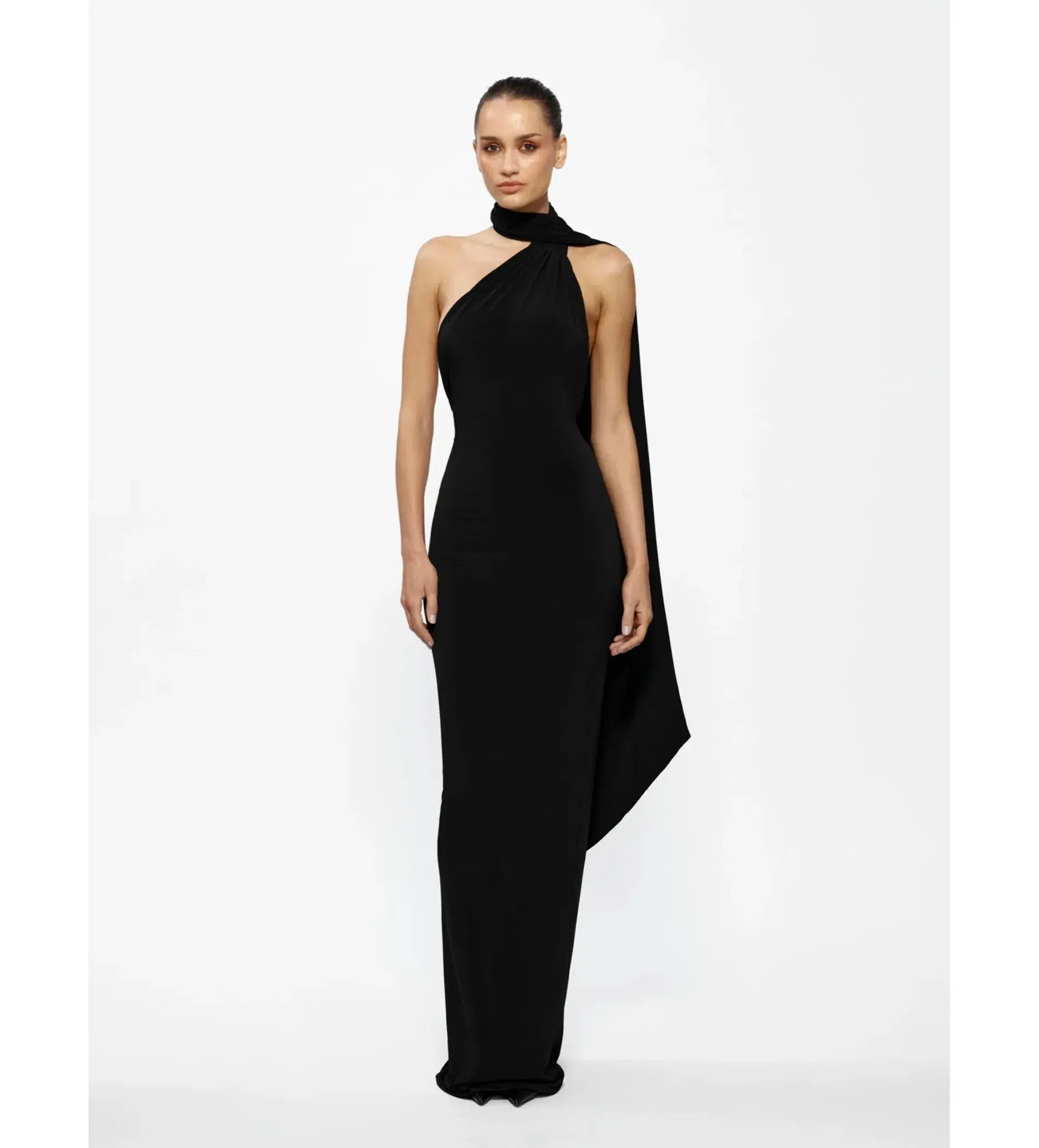 Effie Kats Haven Maxi Dress Black Size S/AU 8 - Image 1