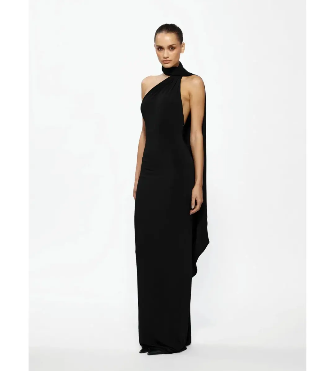 Effie Kats Haven Maxi Dress Black Size S/AU 8 for rent on The Volte - main image