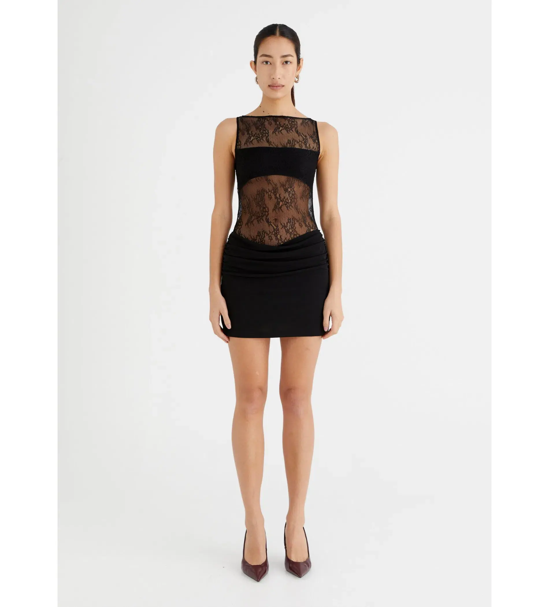 Benni Raffy Mini Dress Black Size 8  - Image 1