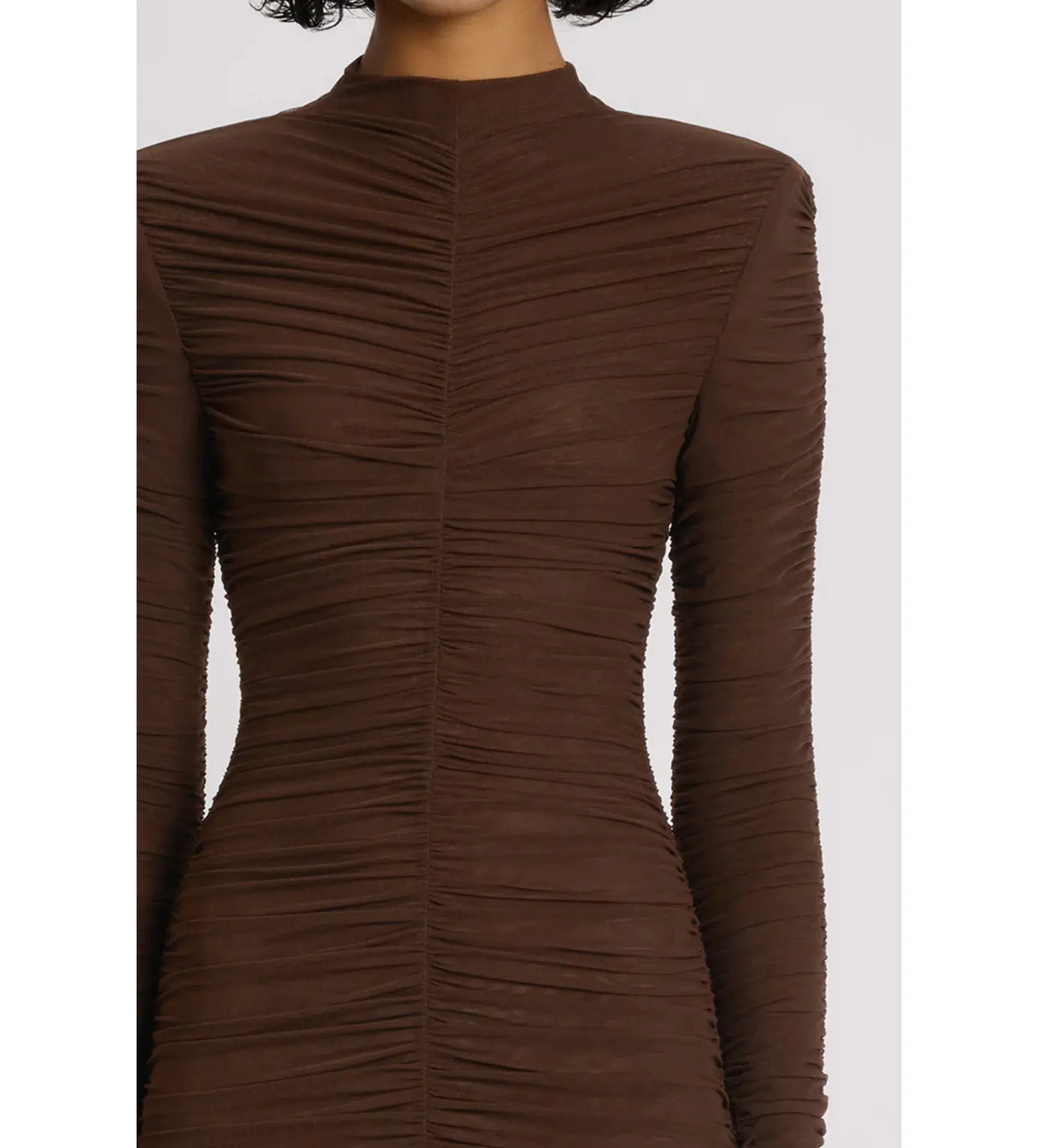 Eliya The Label Melissa Dress in Brown  Size XS / AU 6 - Image 5