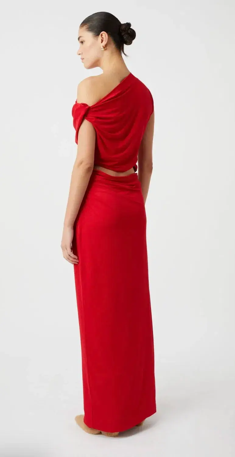 Camilla And Marc Annalise Dress in Scarlet Size 12 - Image 3