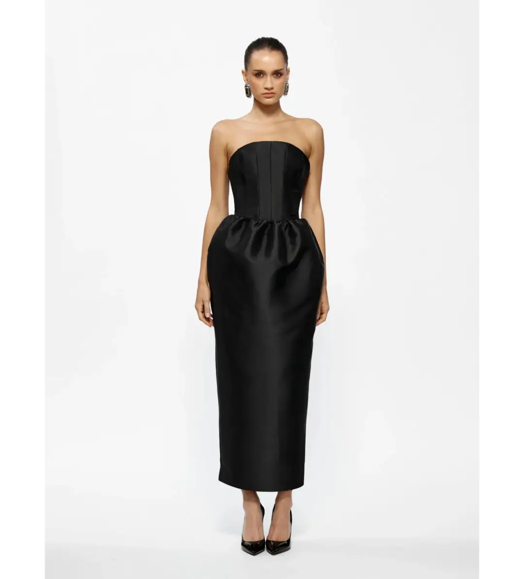 Effie Kats Lilla Dress in Black Size S / AU 8 for rent on The Volte - main image