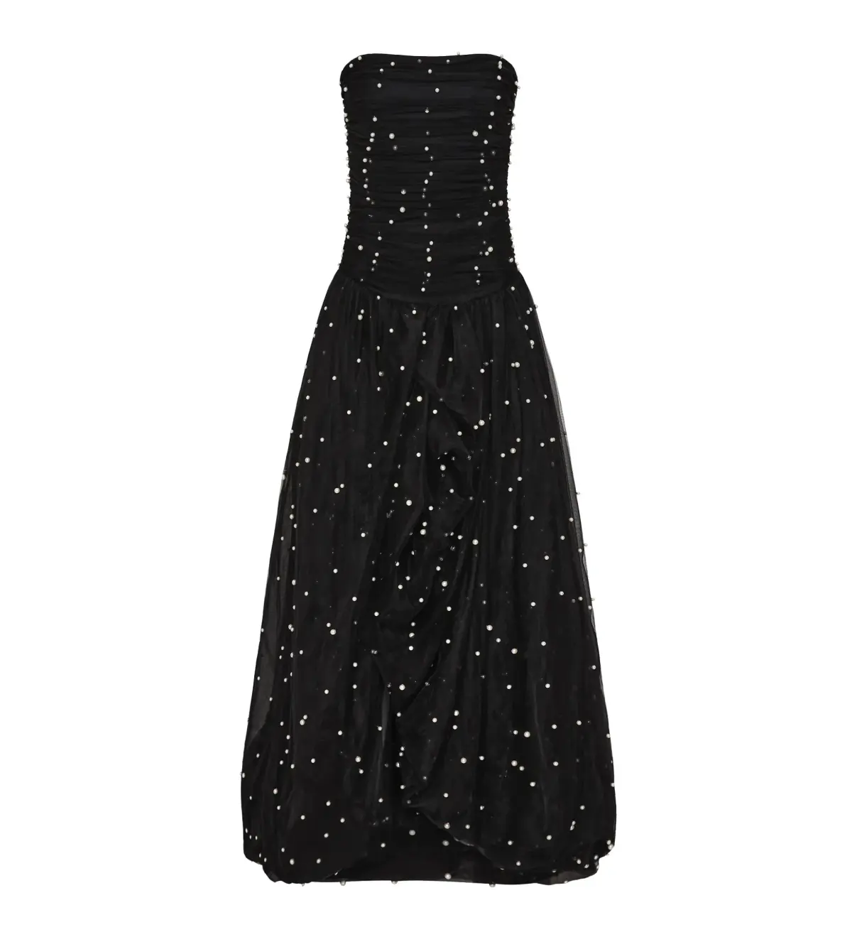 Aje Juniper Maxi Dress Gown in Black Size AU 10  - Image 5