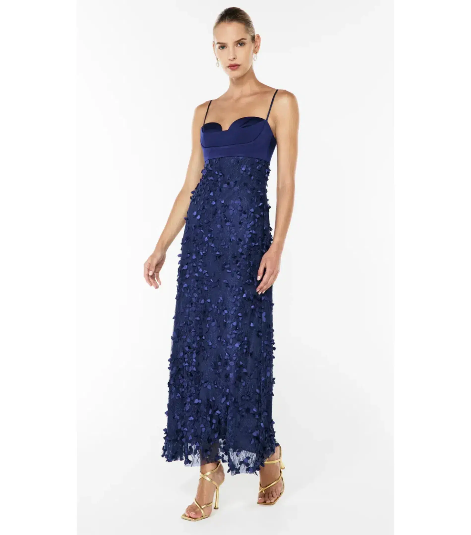Manning Cartell Enchantment Slip Dress Blue Size AU 10  - Image 2