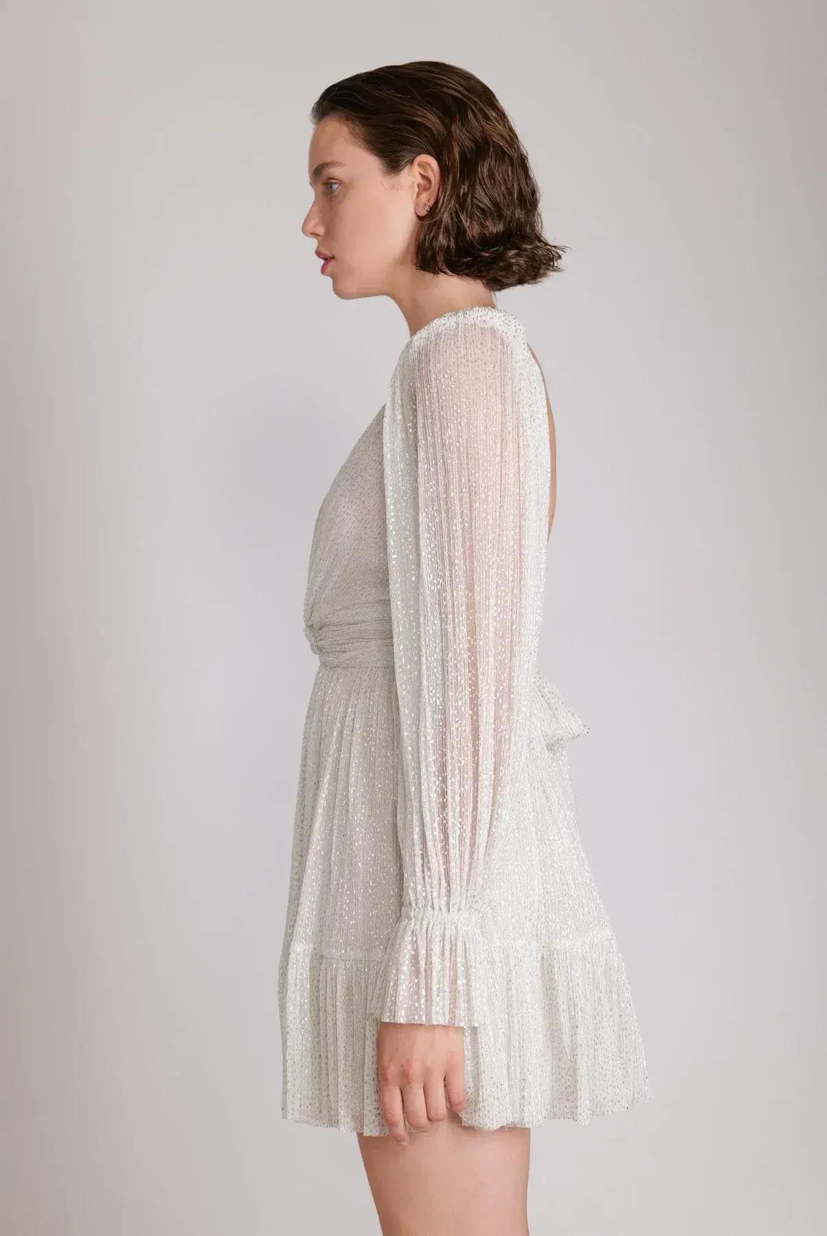 SABINA MUSAYEV Mars Dress in White Size 8/S - Image 2