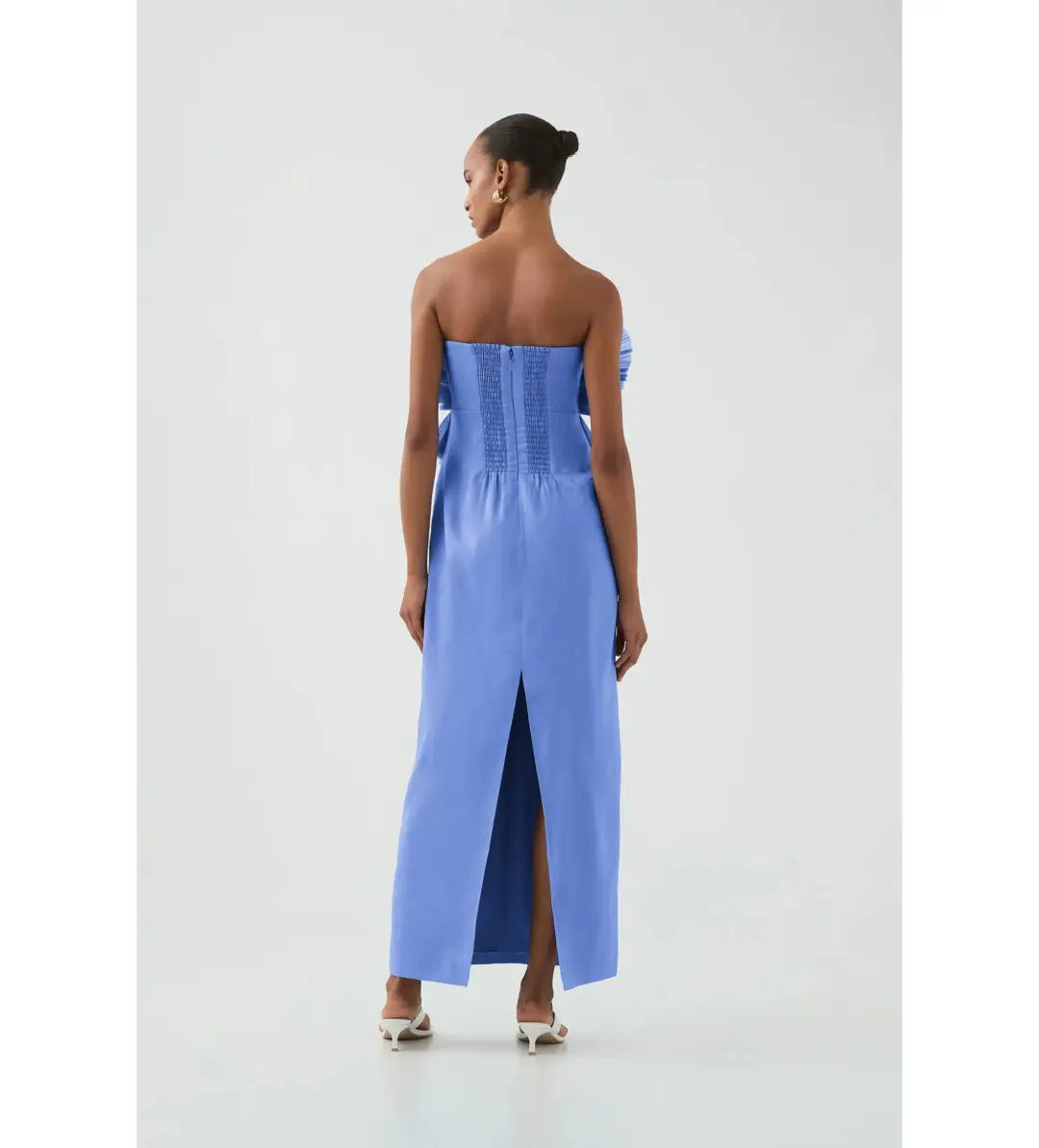 Aje Kira Midi Dress in Ocean Wave Size 8/S for rent on The Volte - main image